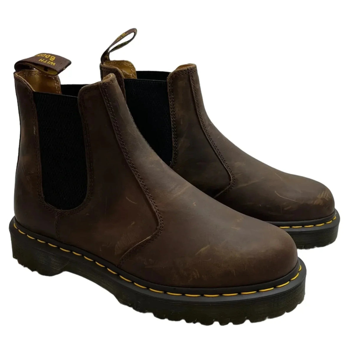 Boots Designer By Dr Martens In Brown, Size:10