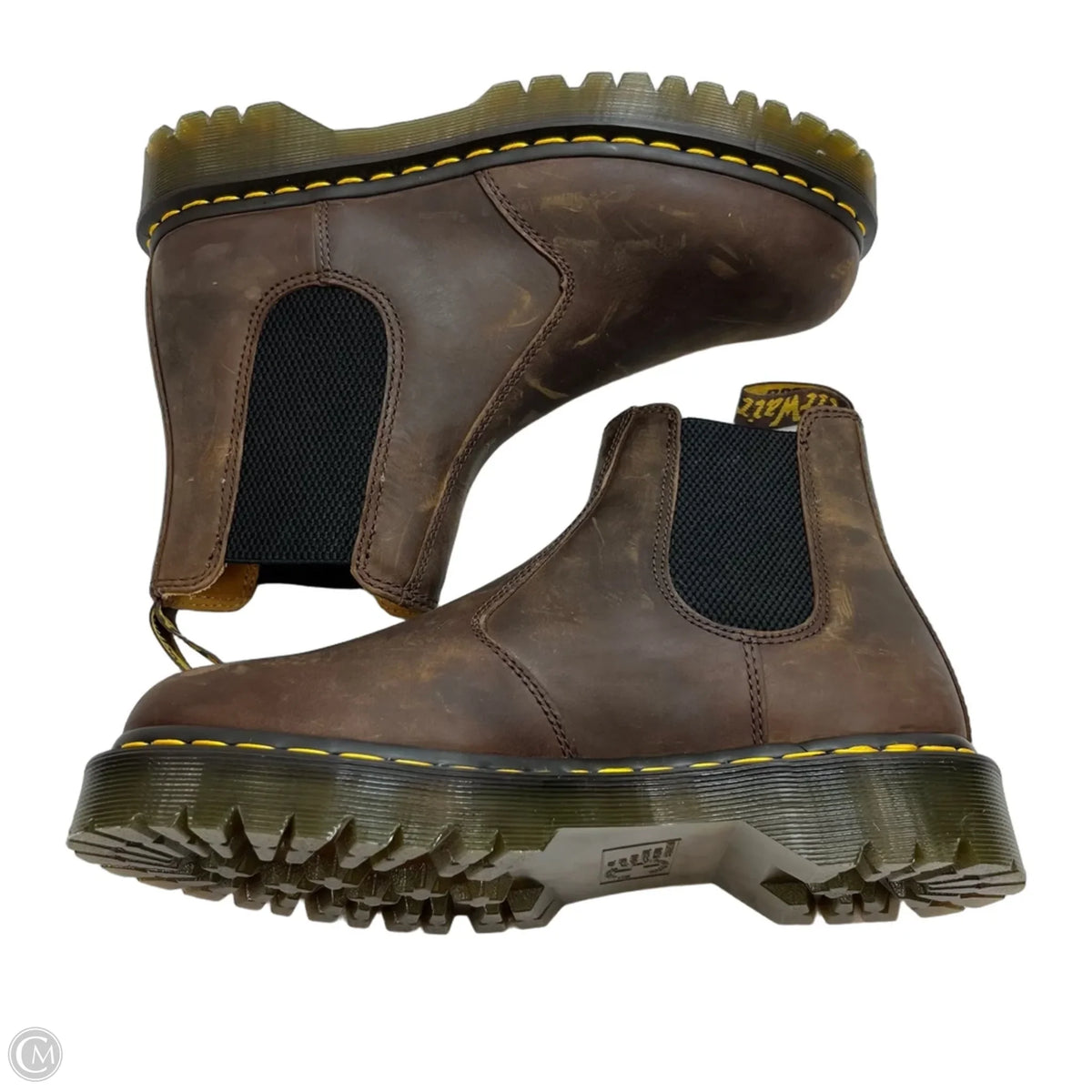 Boots Designer By Dr Martens In Brown, Size:10