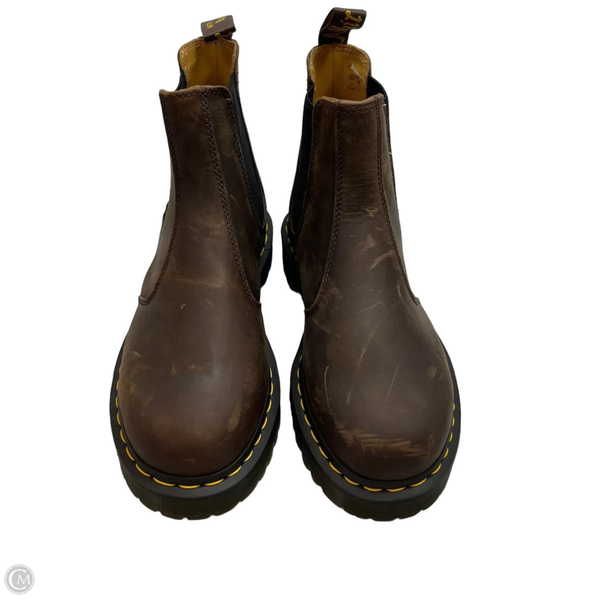 Boots Designer By Dr Martens In Brown, Size:10