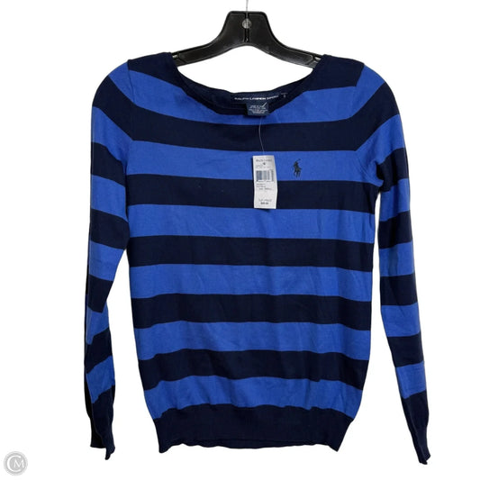 Top Long Sleeve By Ralph Lauren Sport In Navy, Size: S