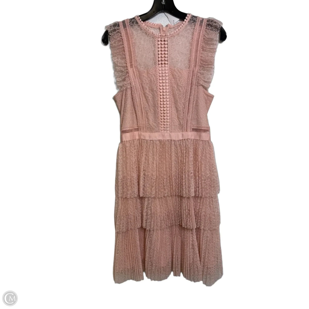 Dress Party Midi By Heartloom In Pink, Size: M – Clothes Mentor
