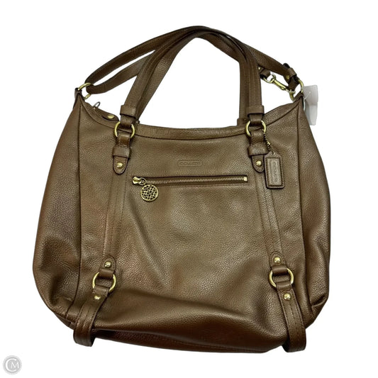 Handbag Designer By Coach, Size: Medium