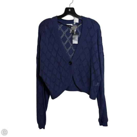 Cardigan By Torrid In Blue, Size: 2x