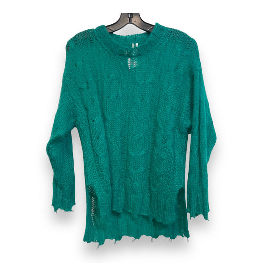 Sweater By Anthropologie In Green, Size: Xs