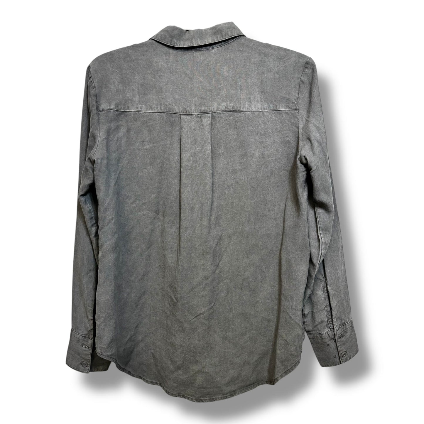 Top Long Sleeve By Cloth And Stone In Grey, Size: S