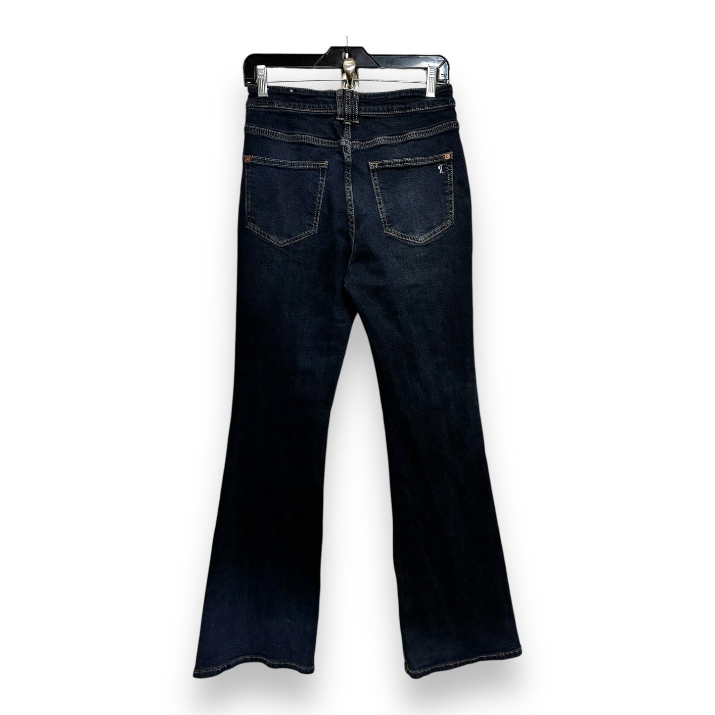 Jeans Flared By Pilcro In Blue Denim, Size: 28