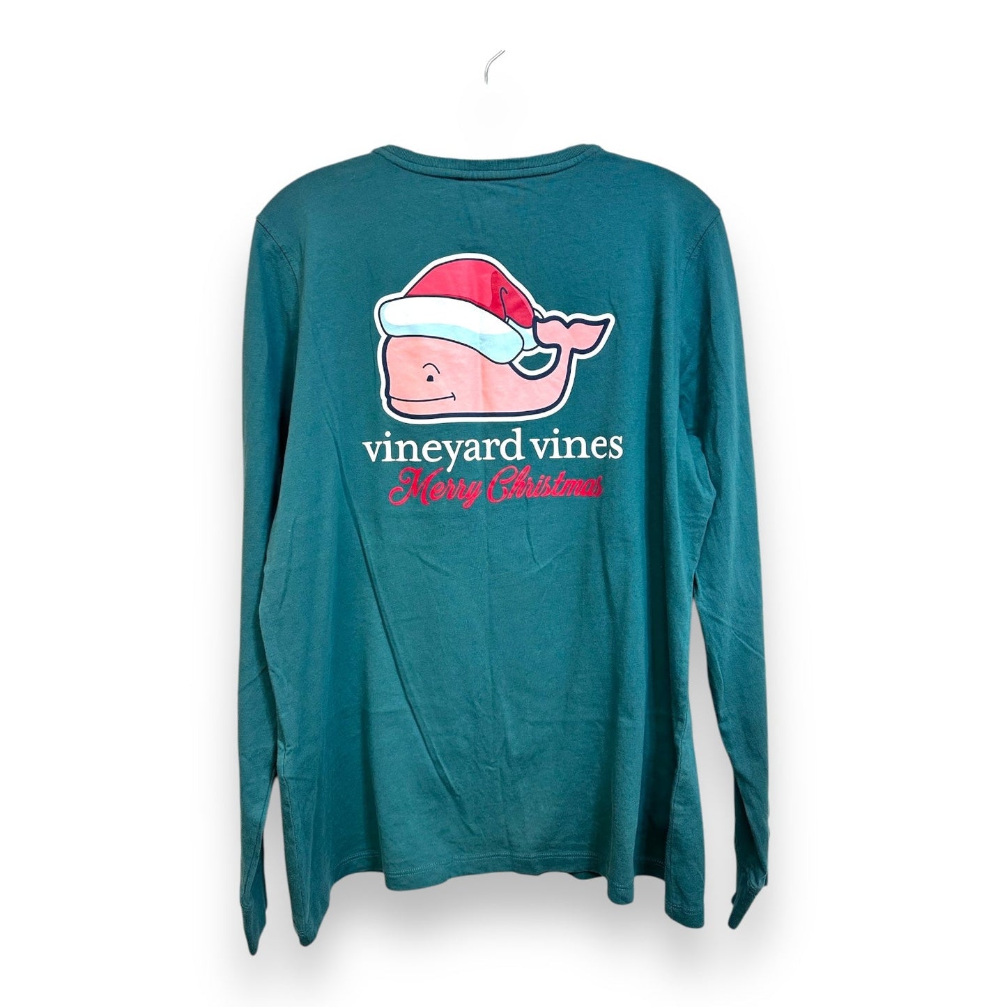 Top Long Sleeve By Vineyard Vines In Green, Size: L