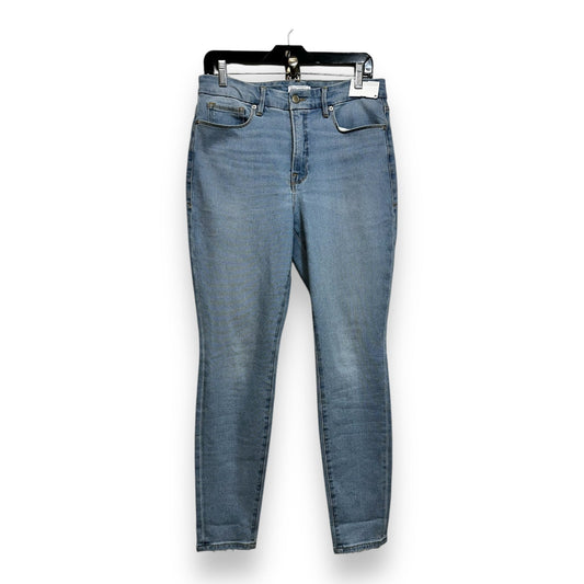 Jeans Straight By Good American In Blue Denim, Size: 10