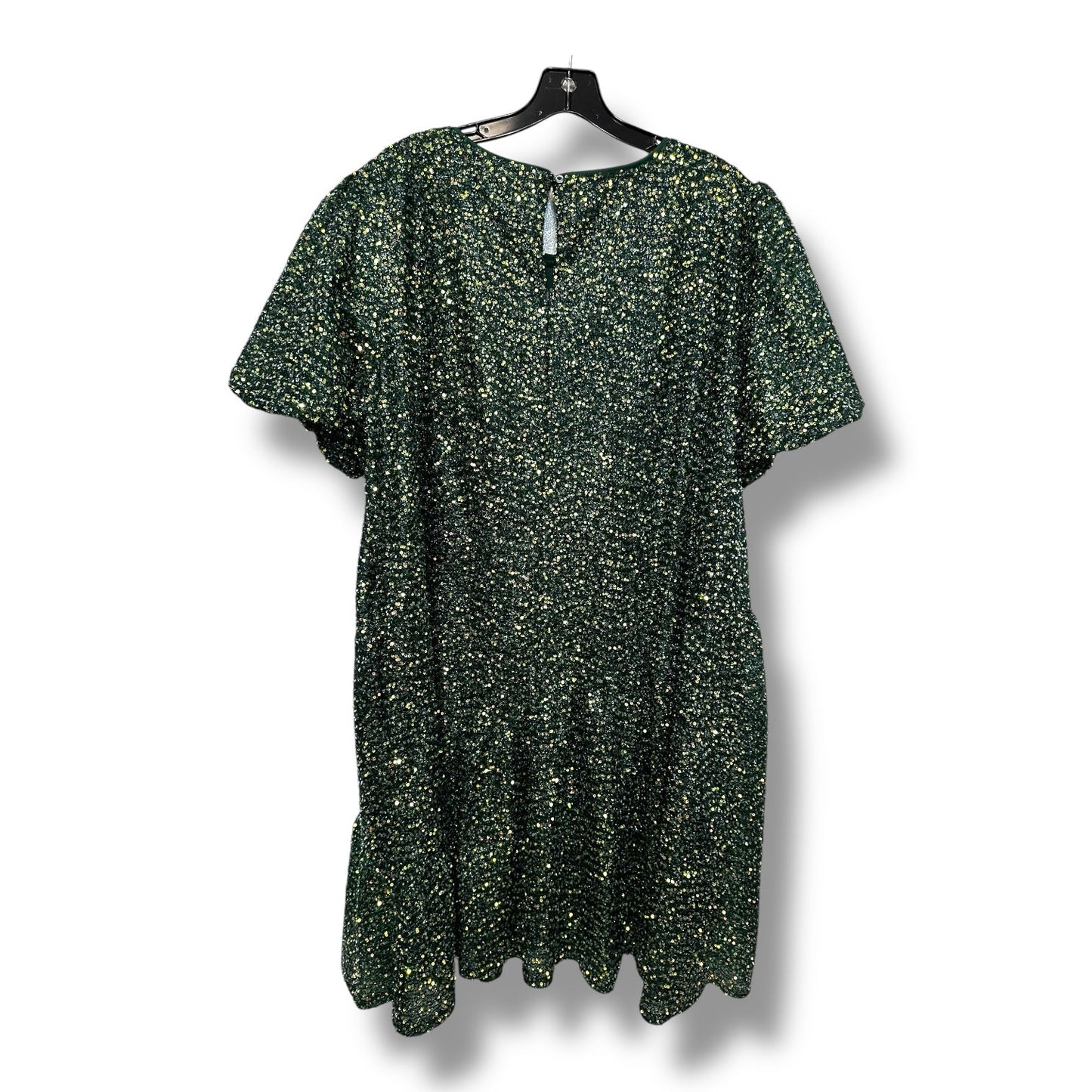 Dress Casual Midi By Clothes Mentor In Green, Size: 1x