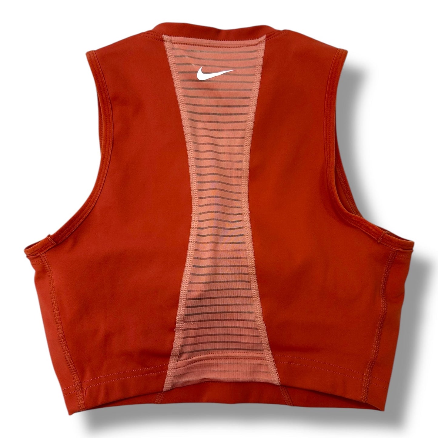 Athletic Tank Top By Nike In Peach, Size: S