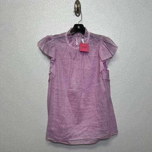 Top Short Sleeve By Kate Spade In Pink, Size: L