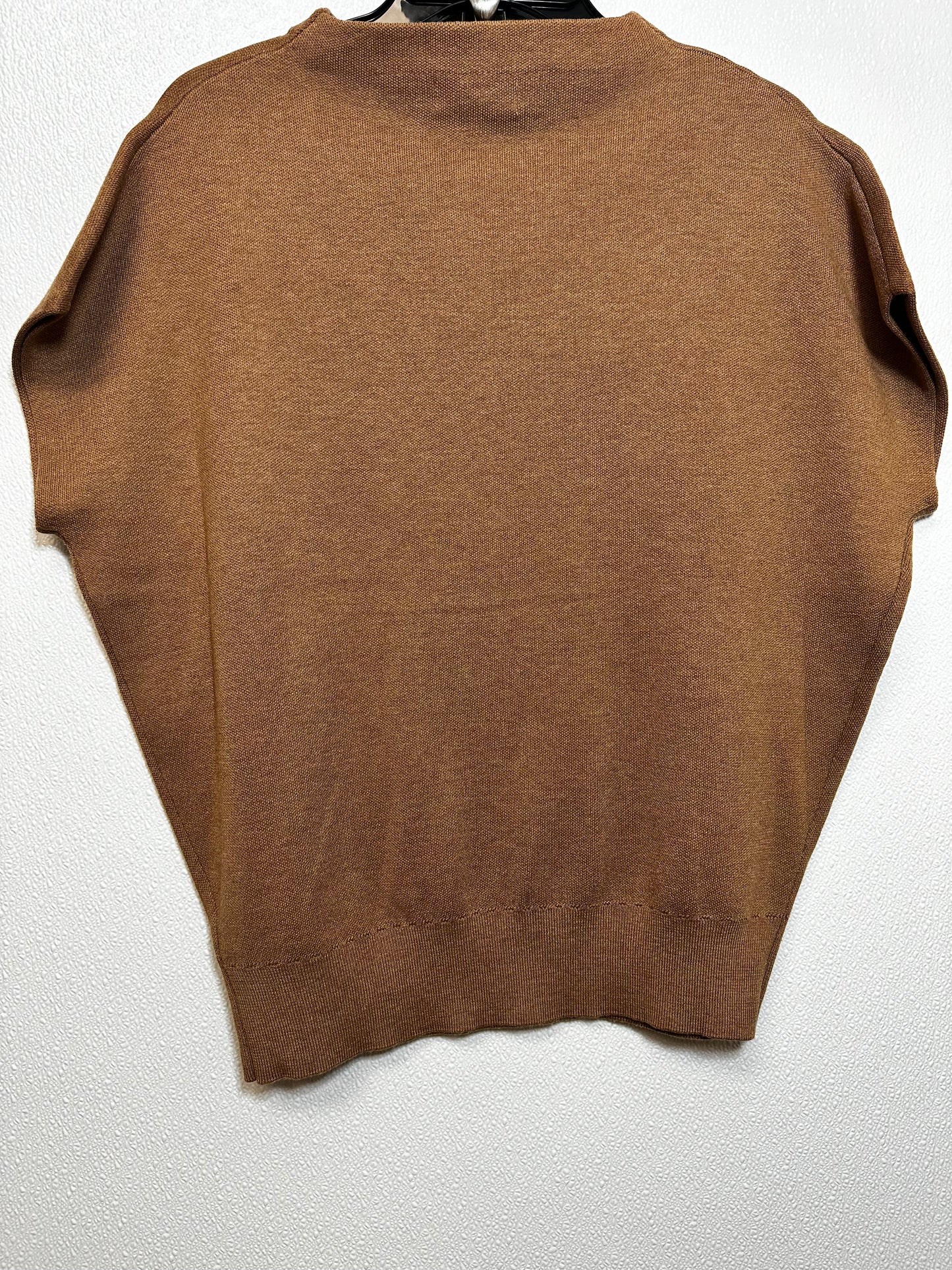 Sweater Short Sleeve By Cynthia Rowley In Brown, Size: S