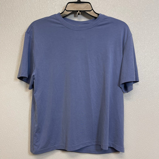 Top Short Sleeve By Abercrombie And Fitch In Blue, Size: Xs