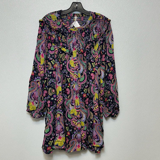 Dress Casual Midi By Anthropologie In Floral, Size: S