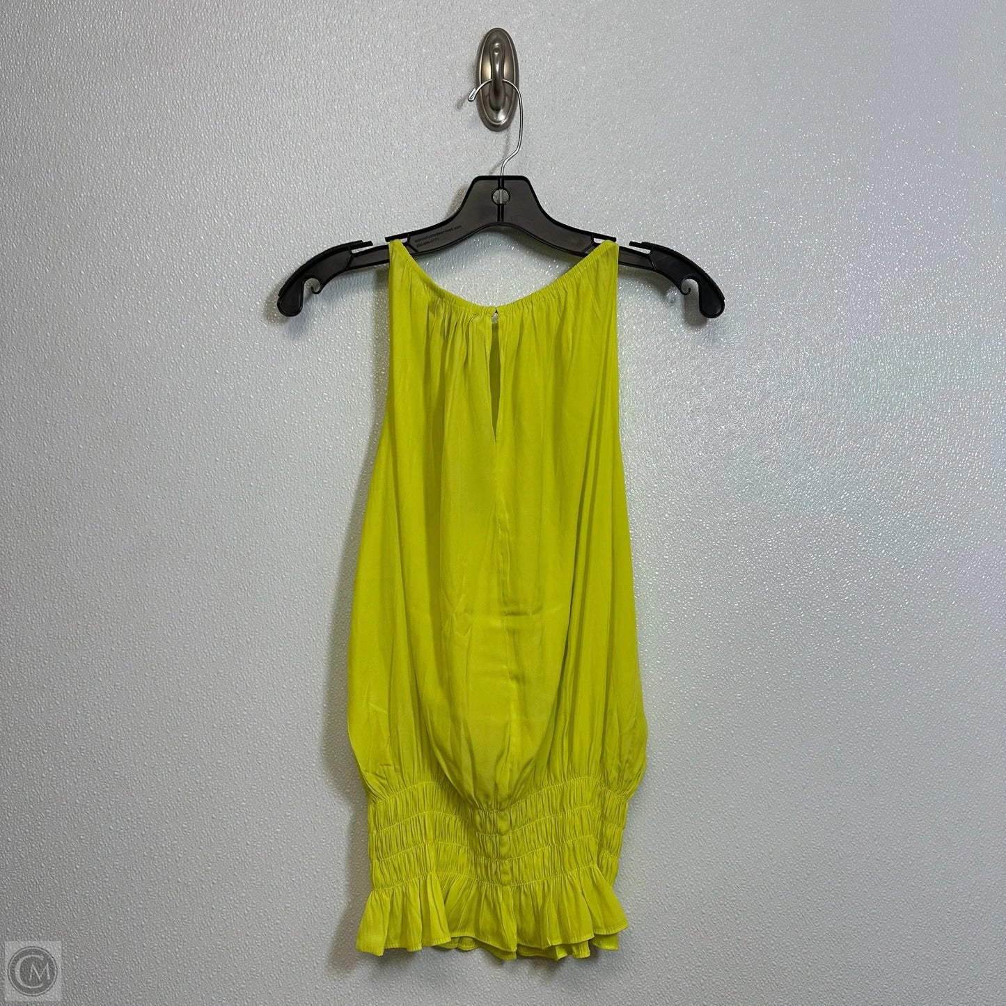 Top Sleeveless By Catherine Malandrino In Yellow, Size: L