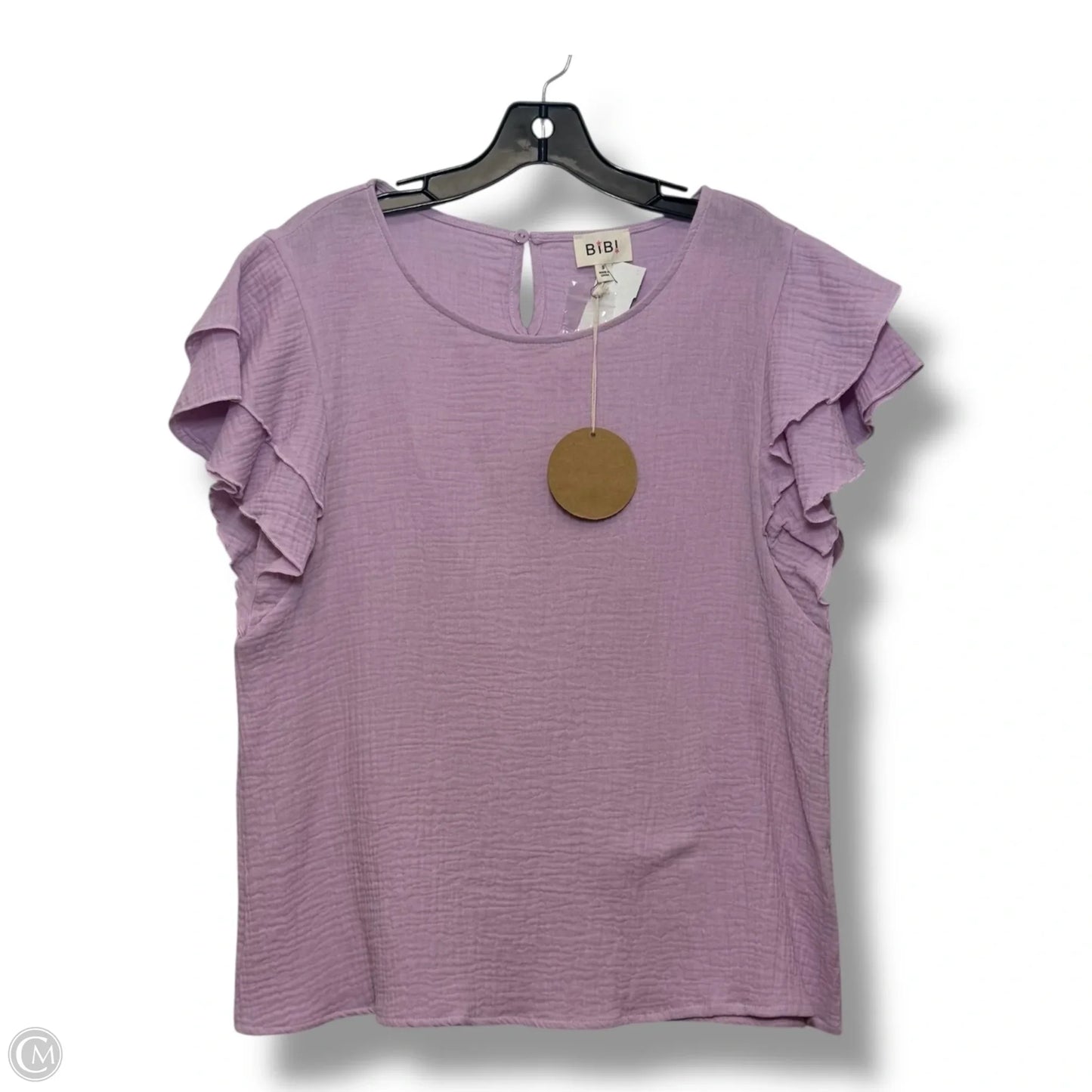 Top Sleeveless By Bibi In Pink, Size: S