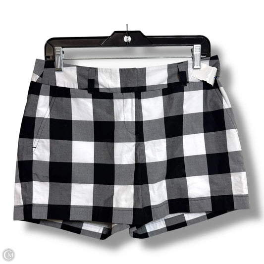 Shorts By Loft In Plaid Pattern, Size: 4