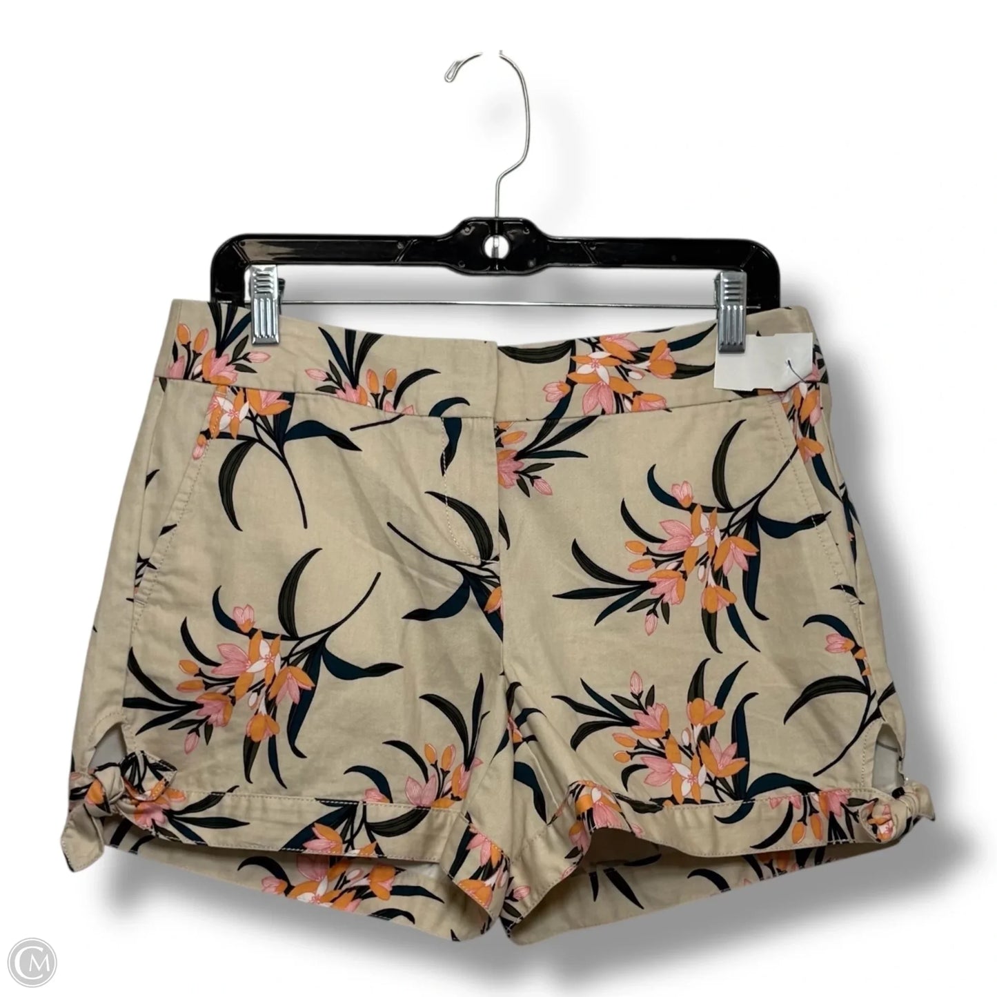 Shorts By Loft In Tropical Print, Size: 4