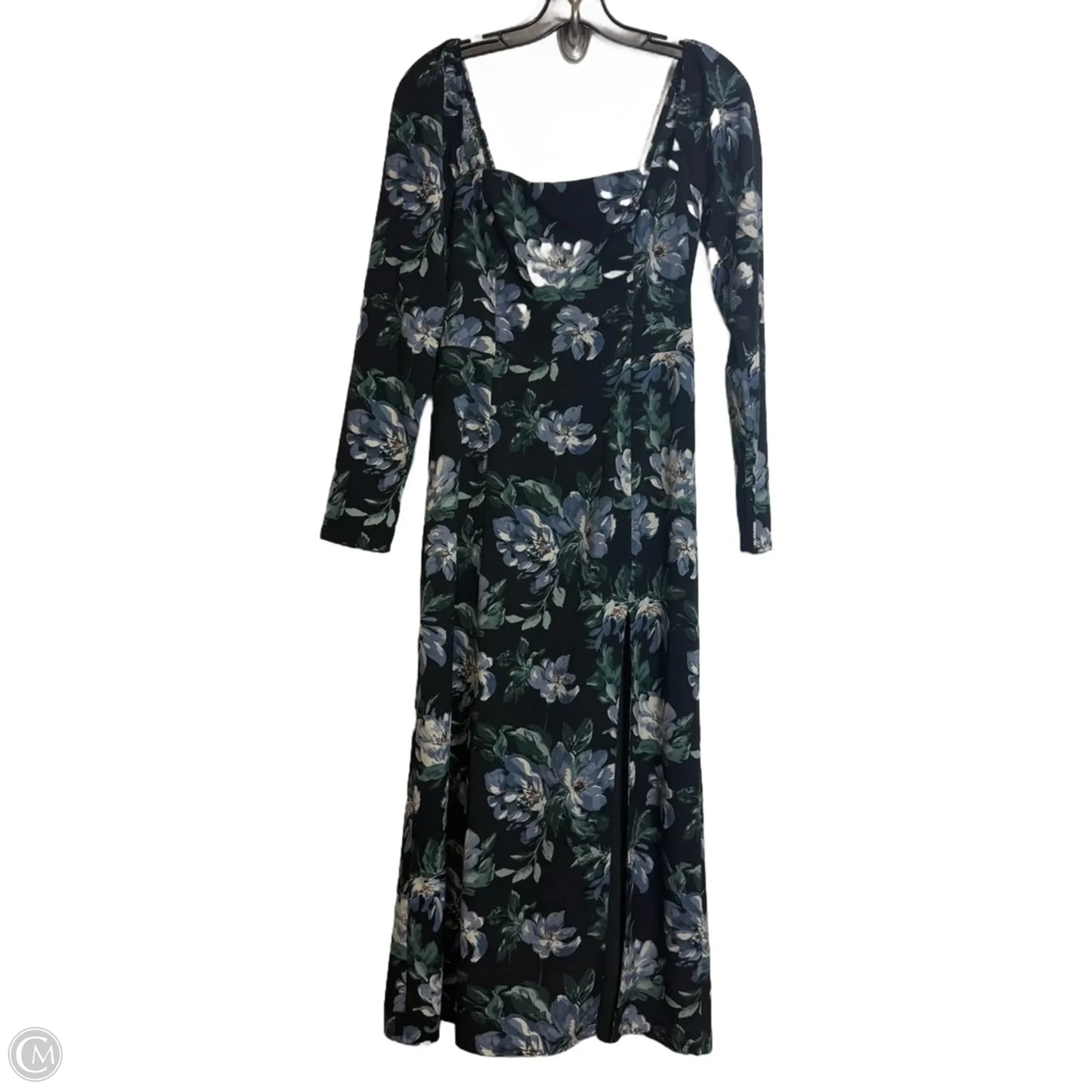 Dress Casual Midi By Abercrombie And Fitch In Floral Print, Size: S