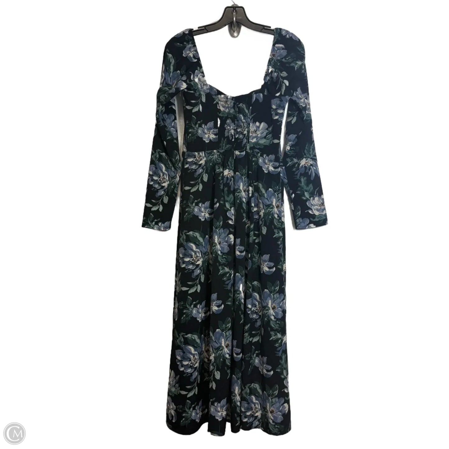 Dress Casual Midi By Abercrombie And Fitch In Floral Print, Size: S