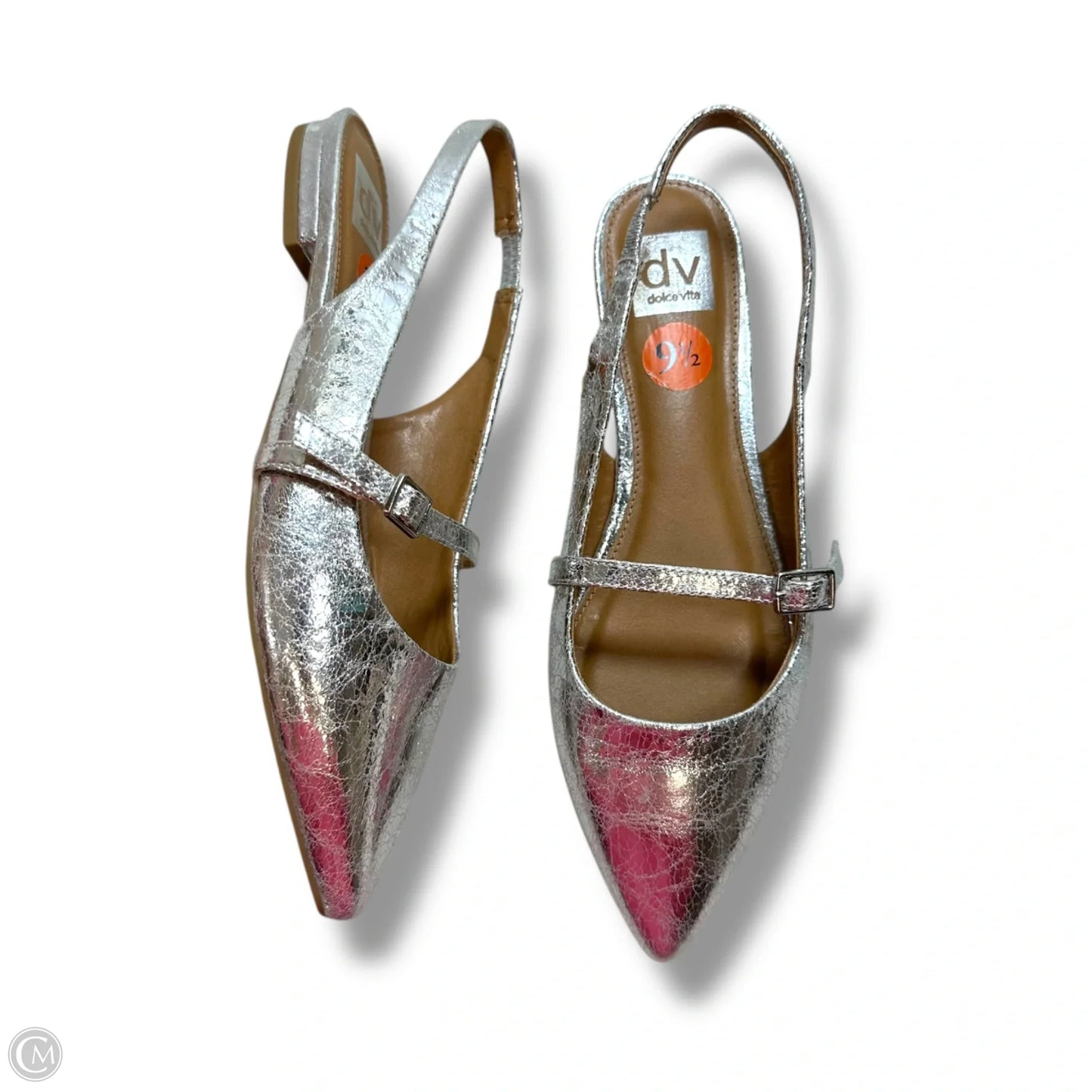 Shoes Flats By Dolce Vita In Silver, Size: 9.5