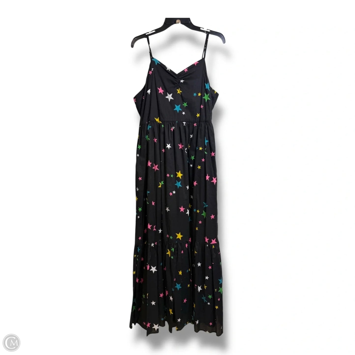 Dress Casual Maxi By Modcloth In Black, Size: Xl
