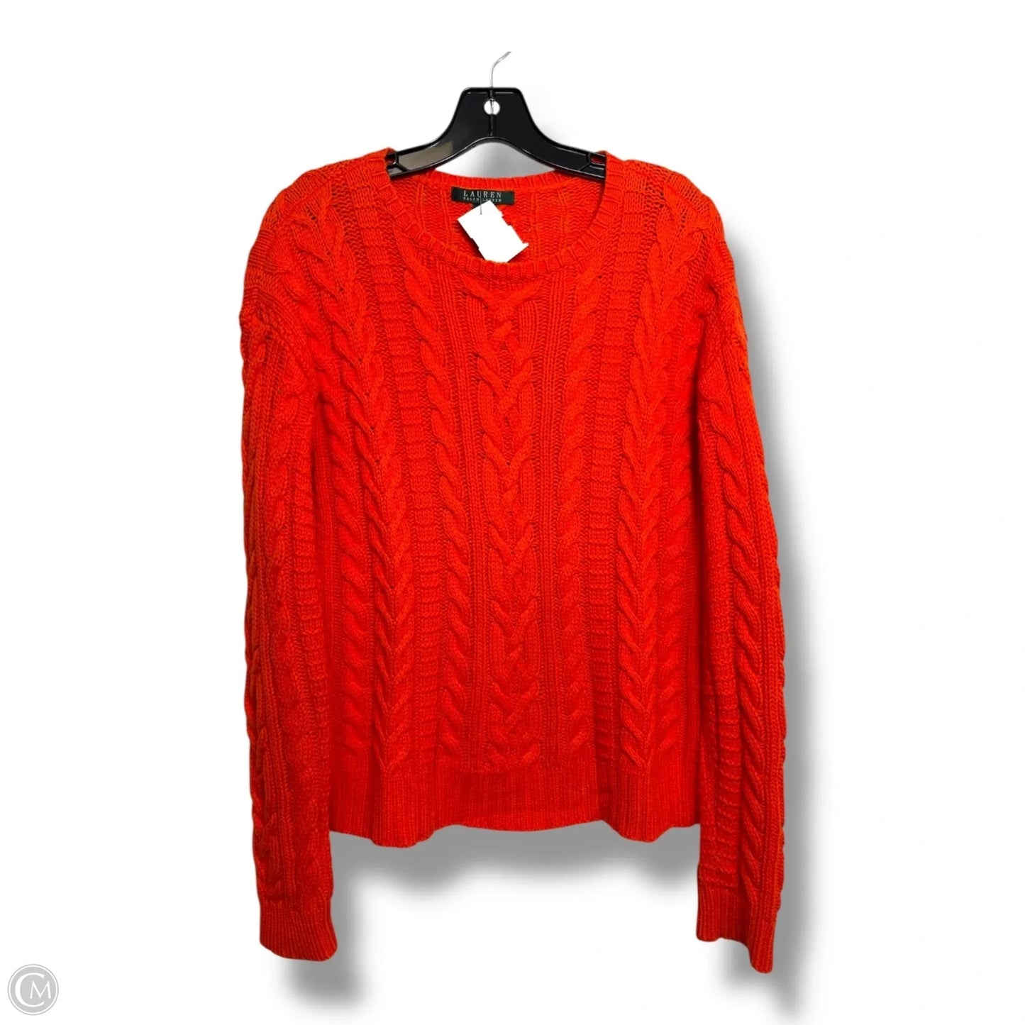 Sweater By Ralph Lauren In Orange, Size: M