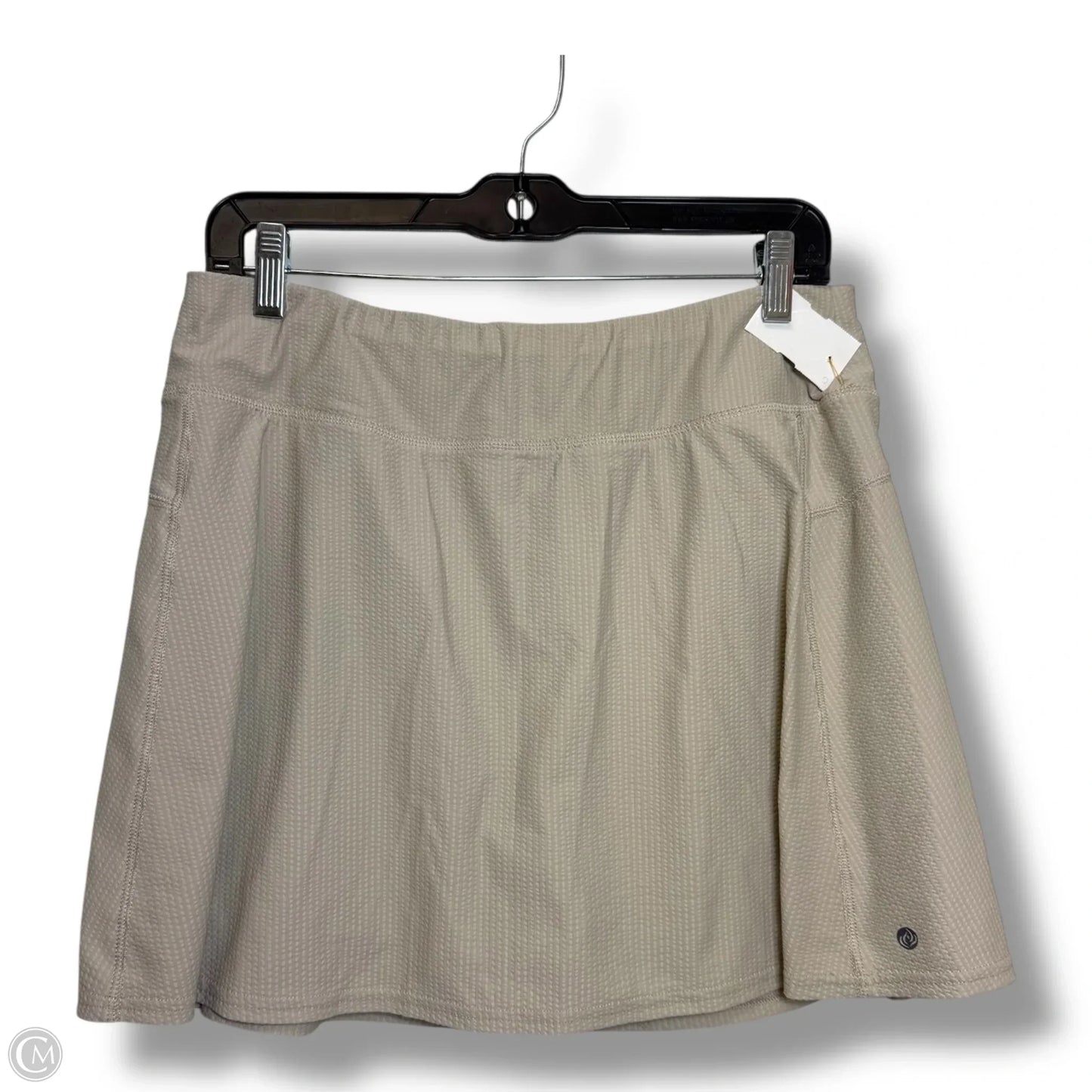 Athletic Skort By Apana In Cream, Size: L