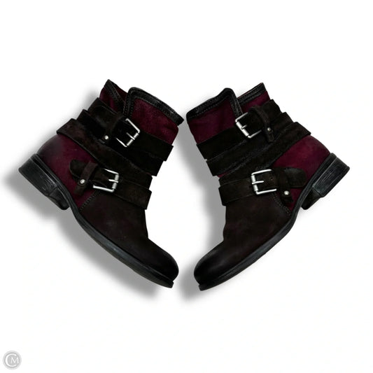 Boots Ankle Flats By Miz Mooz In Brown, Size: 7