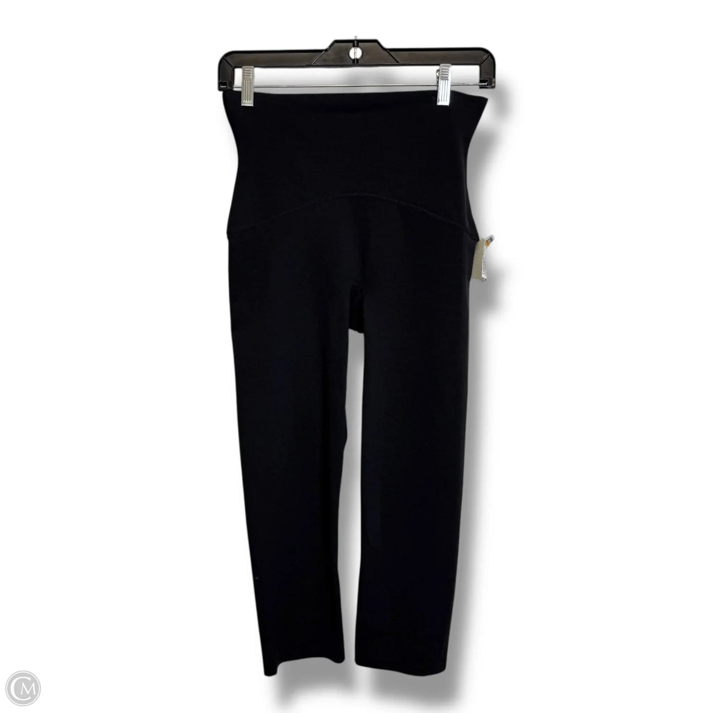 Athletic Leggings By Spanx In Black, Size: L