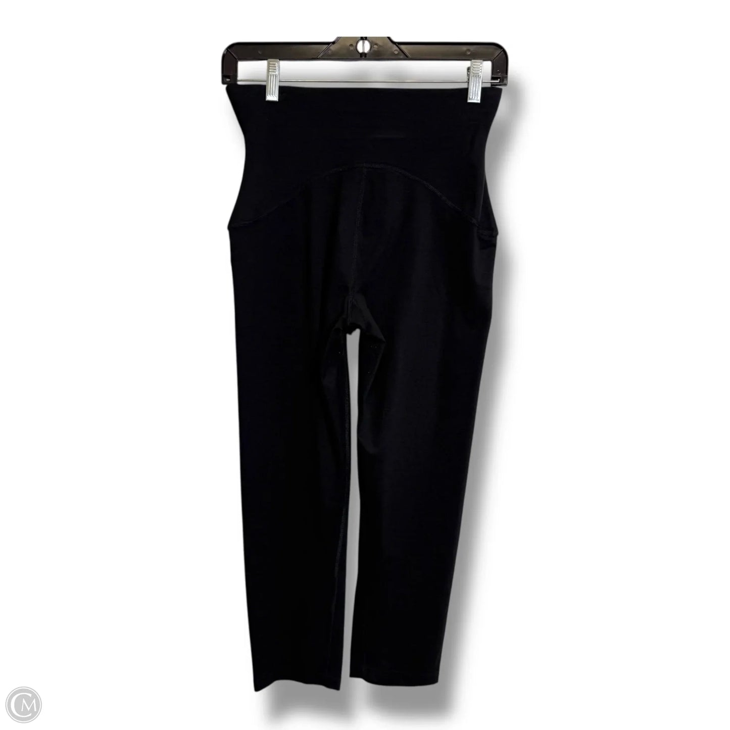 Athletic Leggings By Spanx In Black, Size: L
