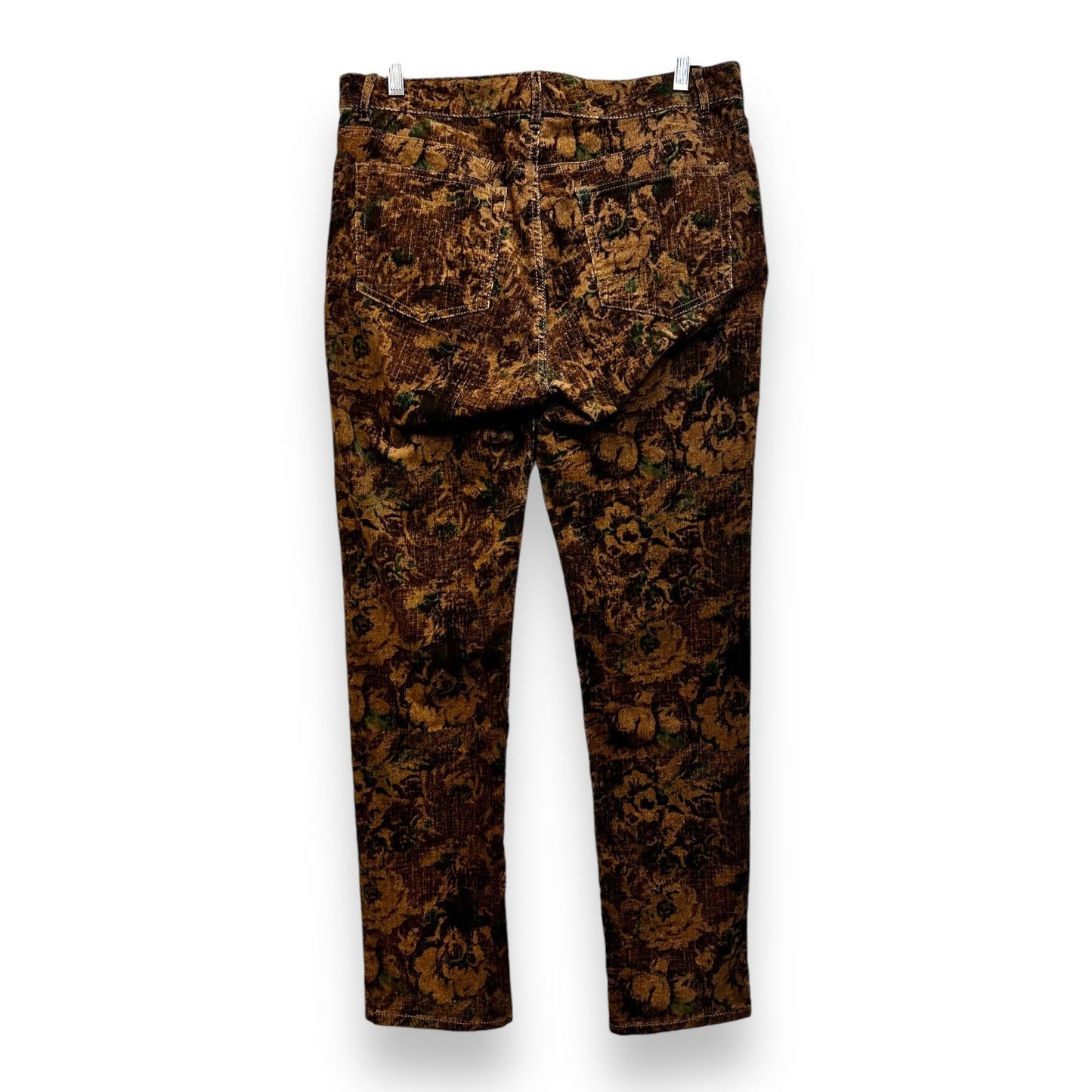 Pants Corduroy By Chaps In Floral, Size: 10