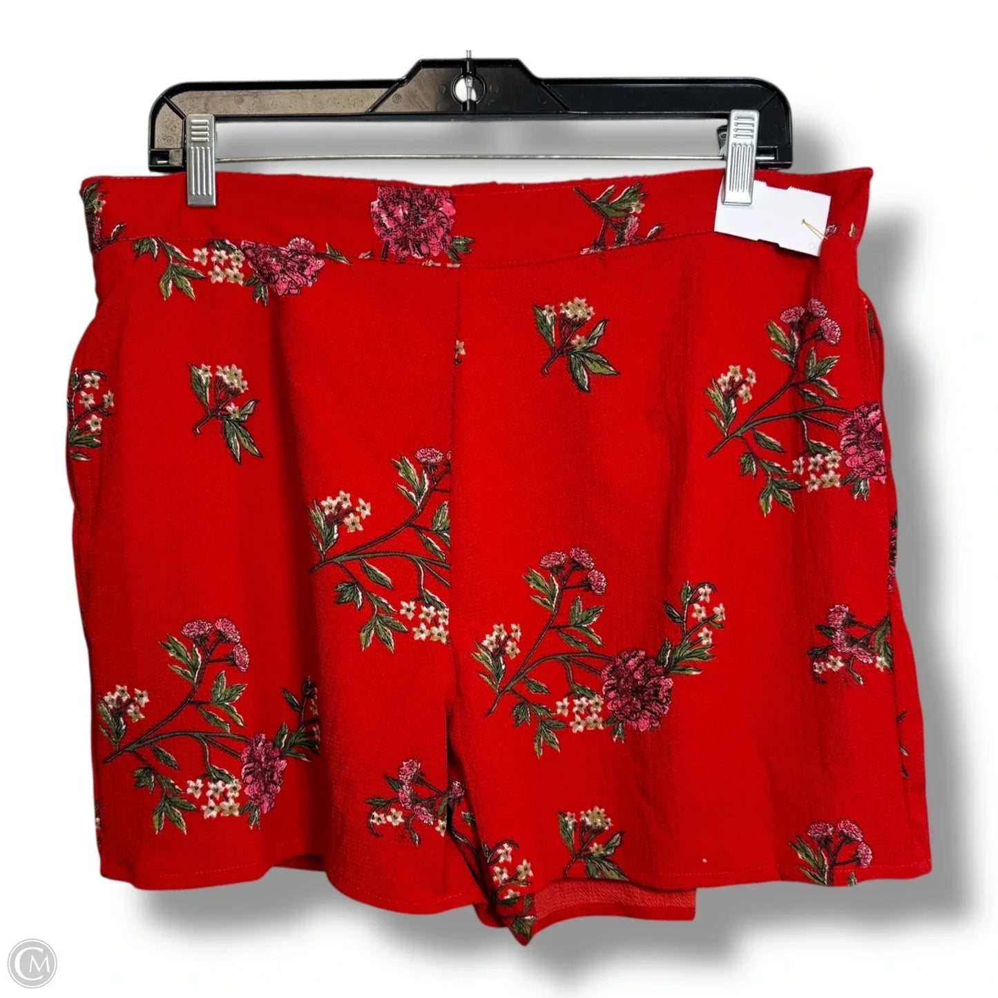 Shorts Set By New York And Co In Red, Size: L