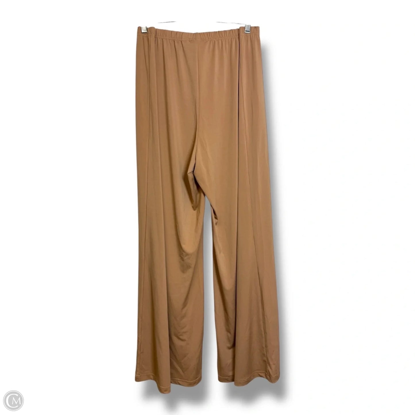 Pants Dress By Bob Mackie Qvc In Tan, Size: 1x