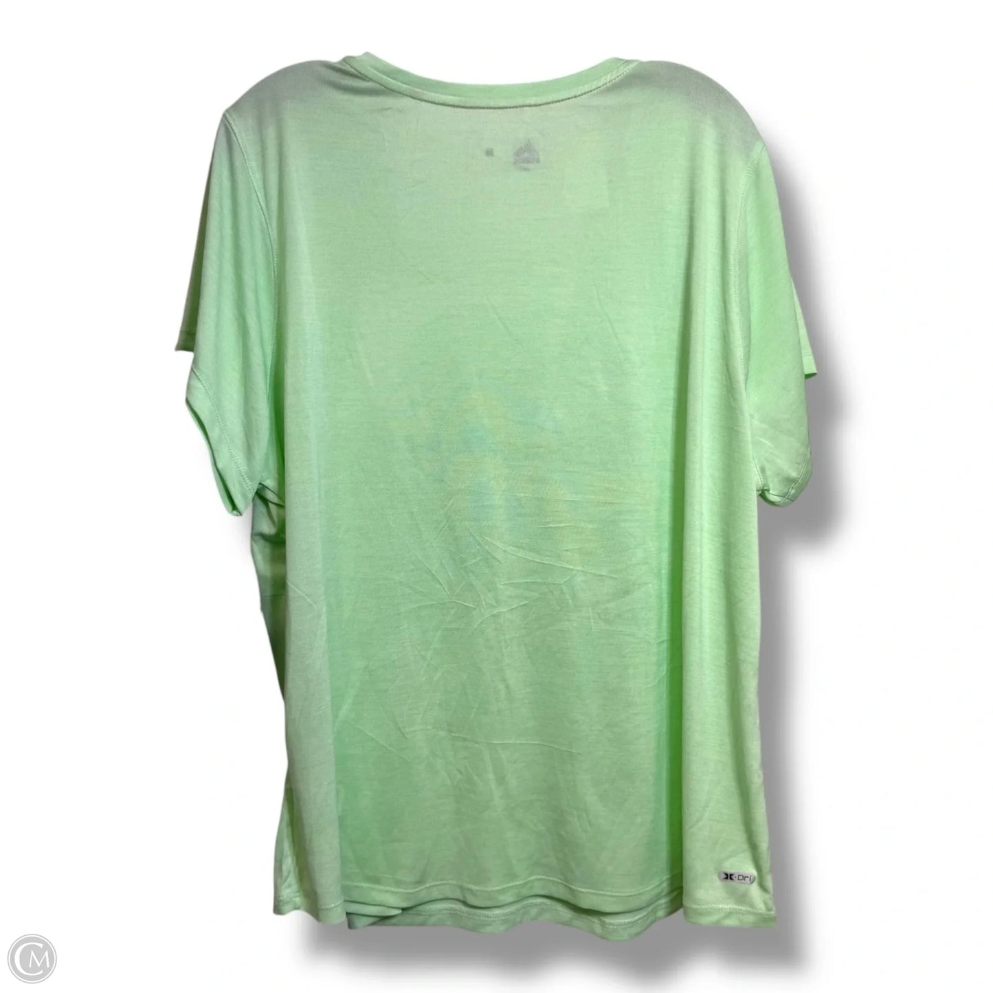 Athletic Top Short Sleeve By Rbx In Green, Size: 3x