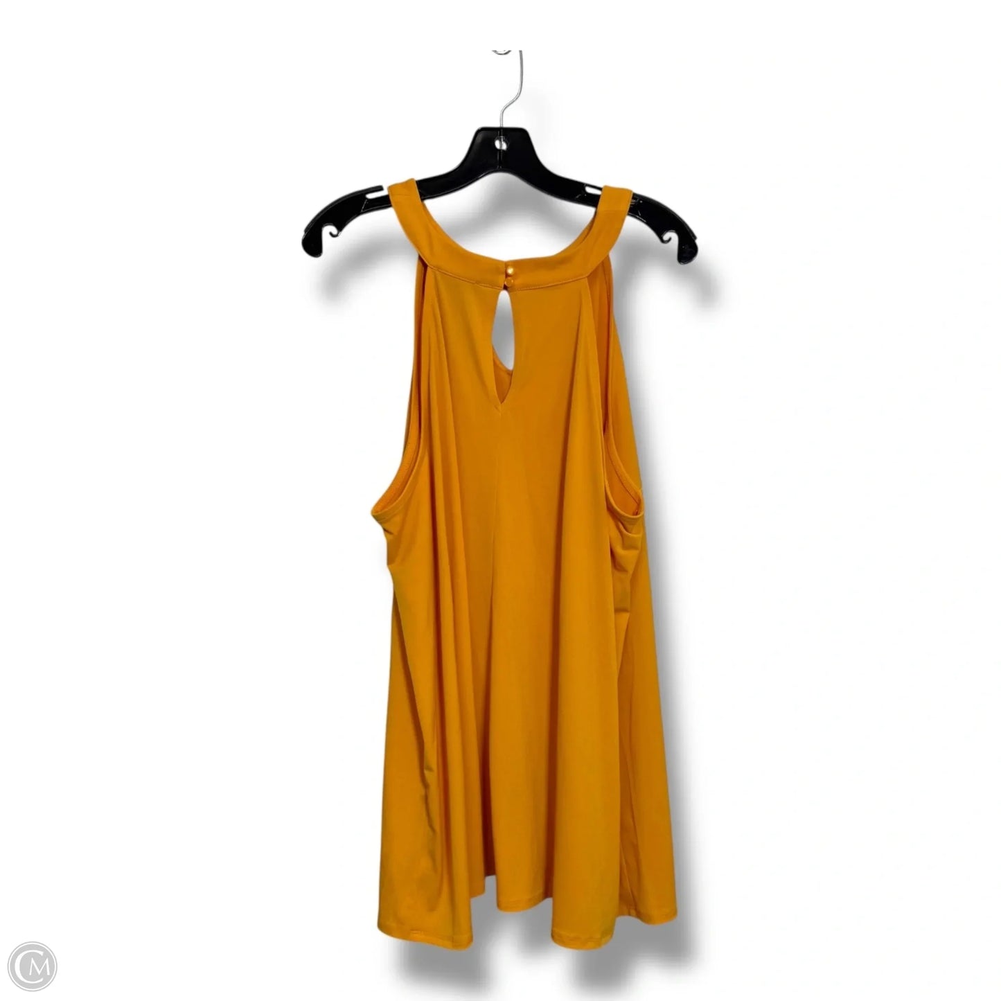 Top Sleeveless By Lane Bryant In Yellow, Size: 3x