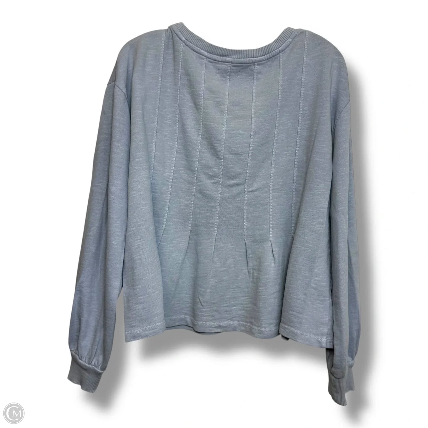 Top Long Sleeve By Pilcro In Blue, Size: L