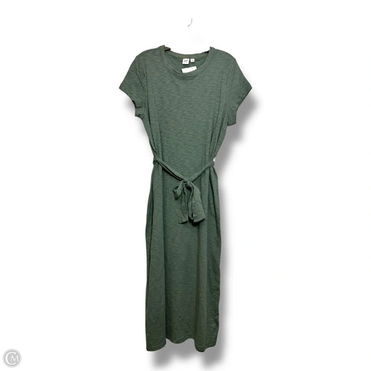 Dress Casual Maxi By Gap In Green, Size: M
