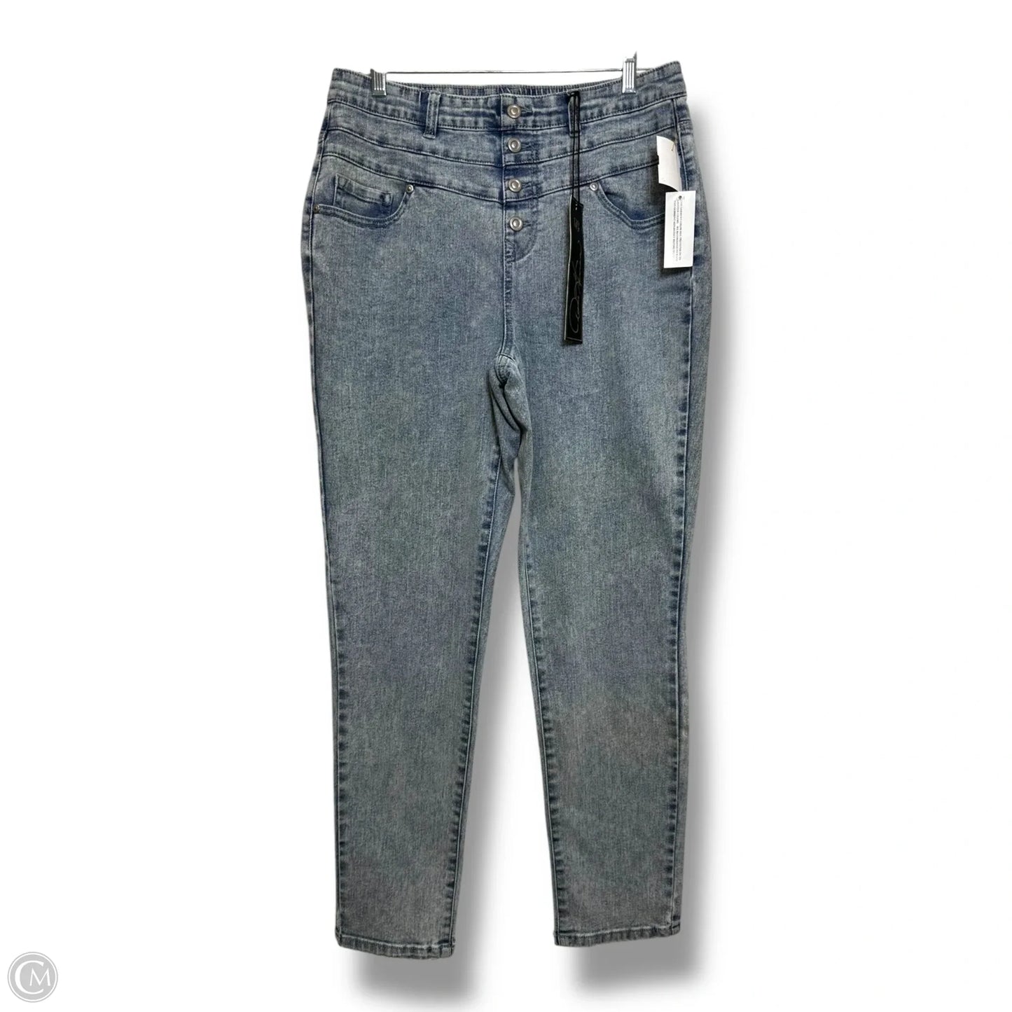 Jeans Straight By Dg2 In Blue Denim, Size: M