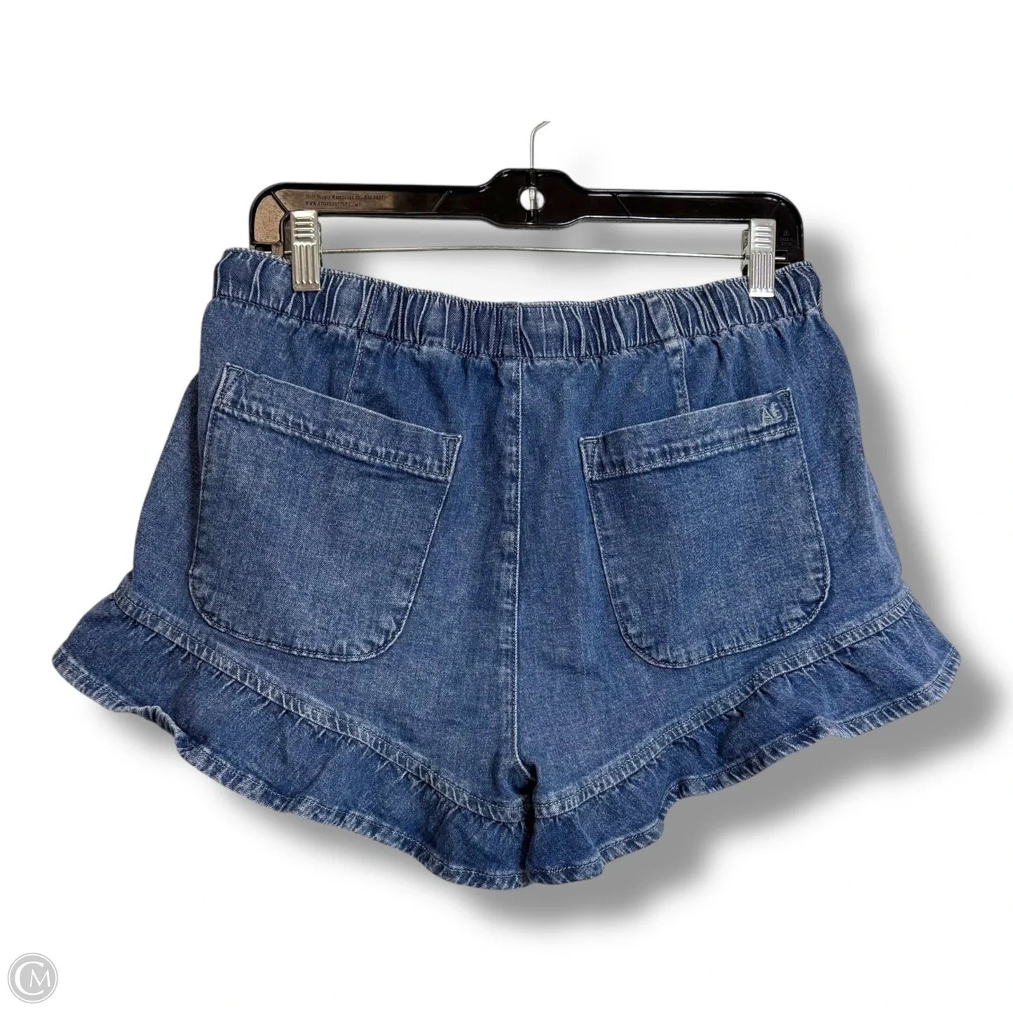 Shorts By American Eagle In Blue Denim, Size: S