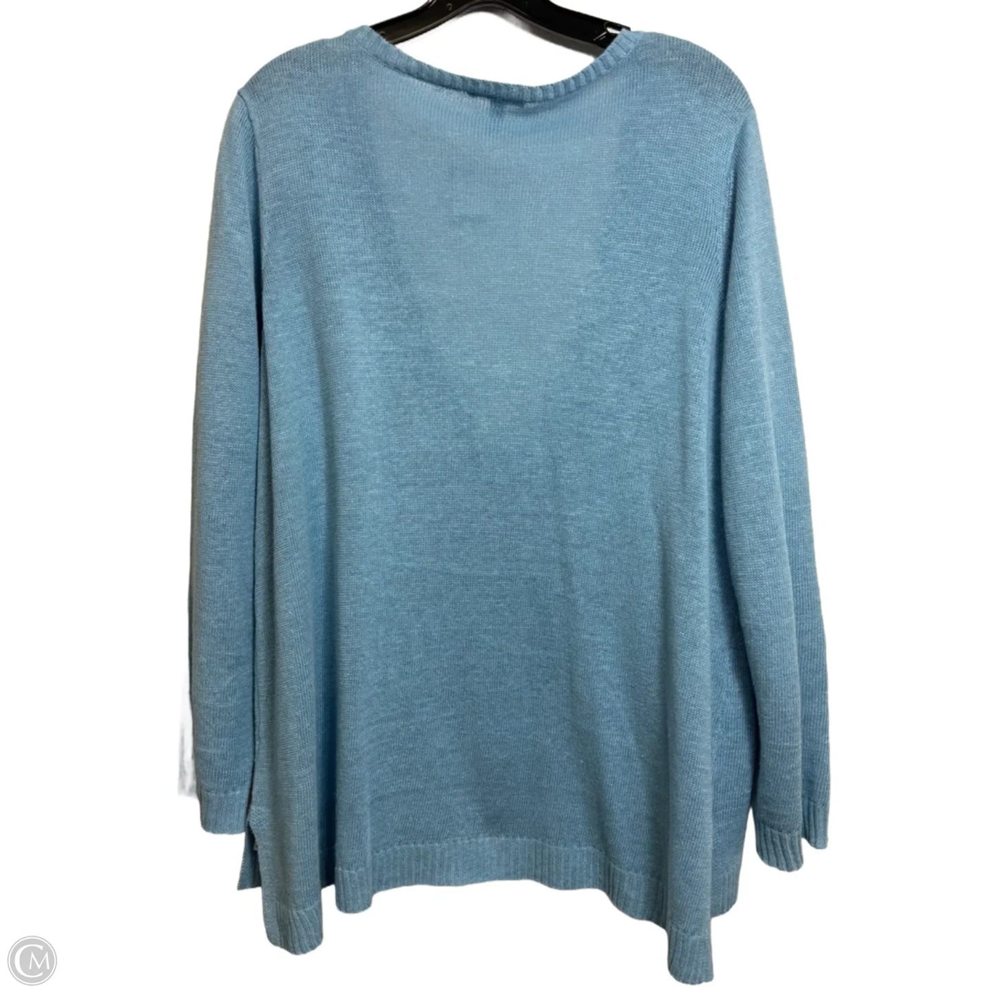 Sweater By Eileen Fisher In Blue, Size: 1x