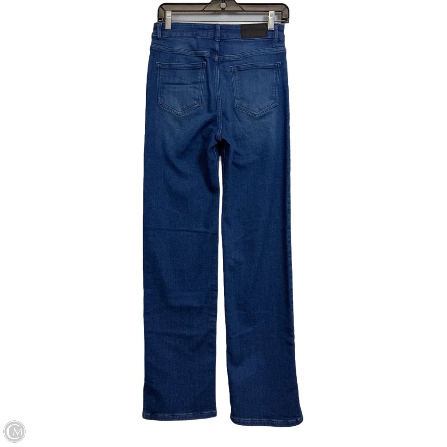 Jeans Straight By Clothes Mentor In Blue Denim, Size: M