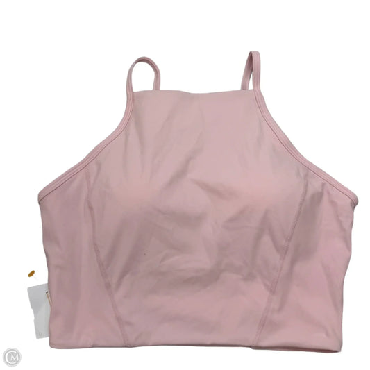 Athletic Bra By Buffbunny In Pink, Size: M