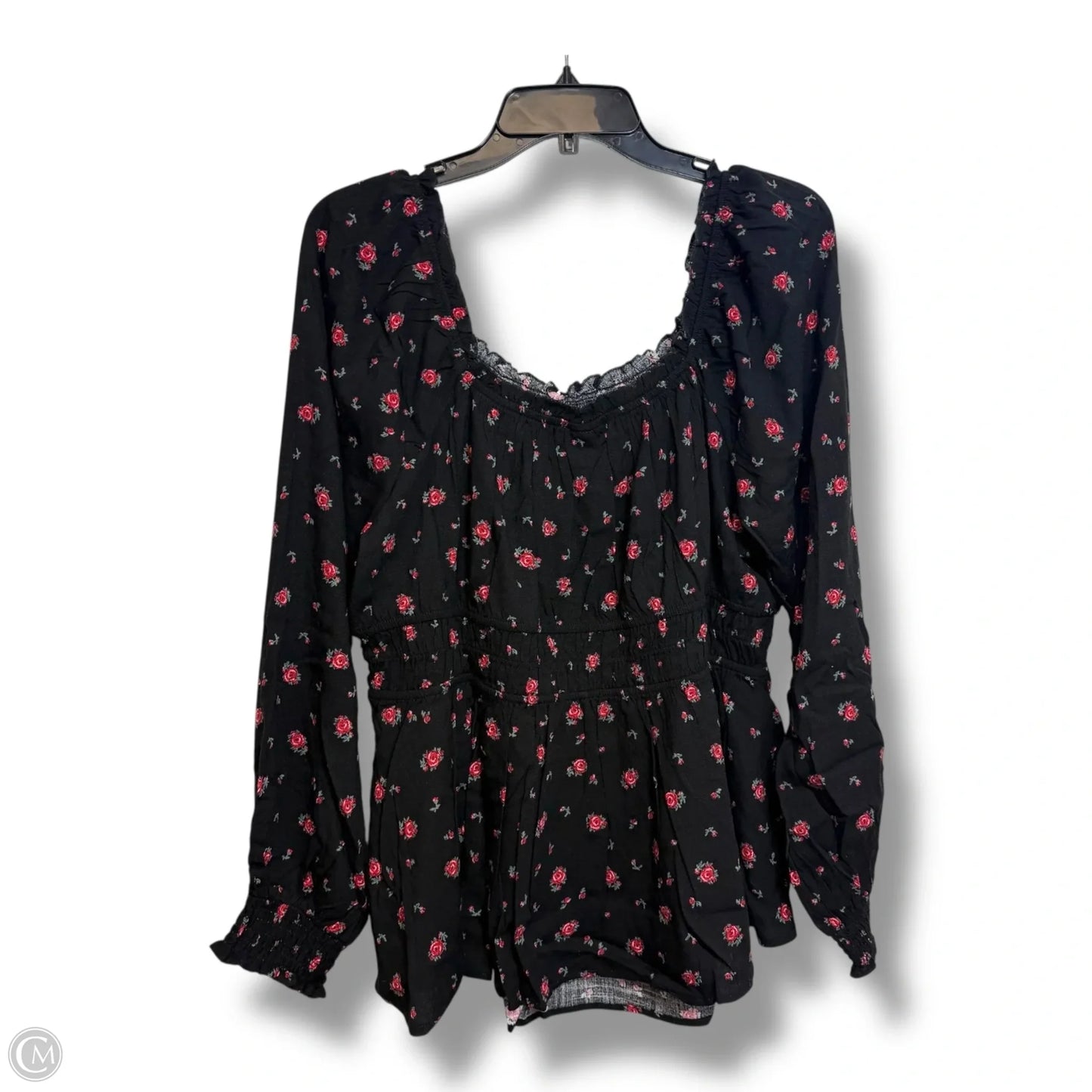 Top Long Sleeve By Torrid In Black, Size: 2x