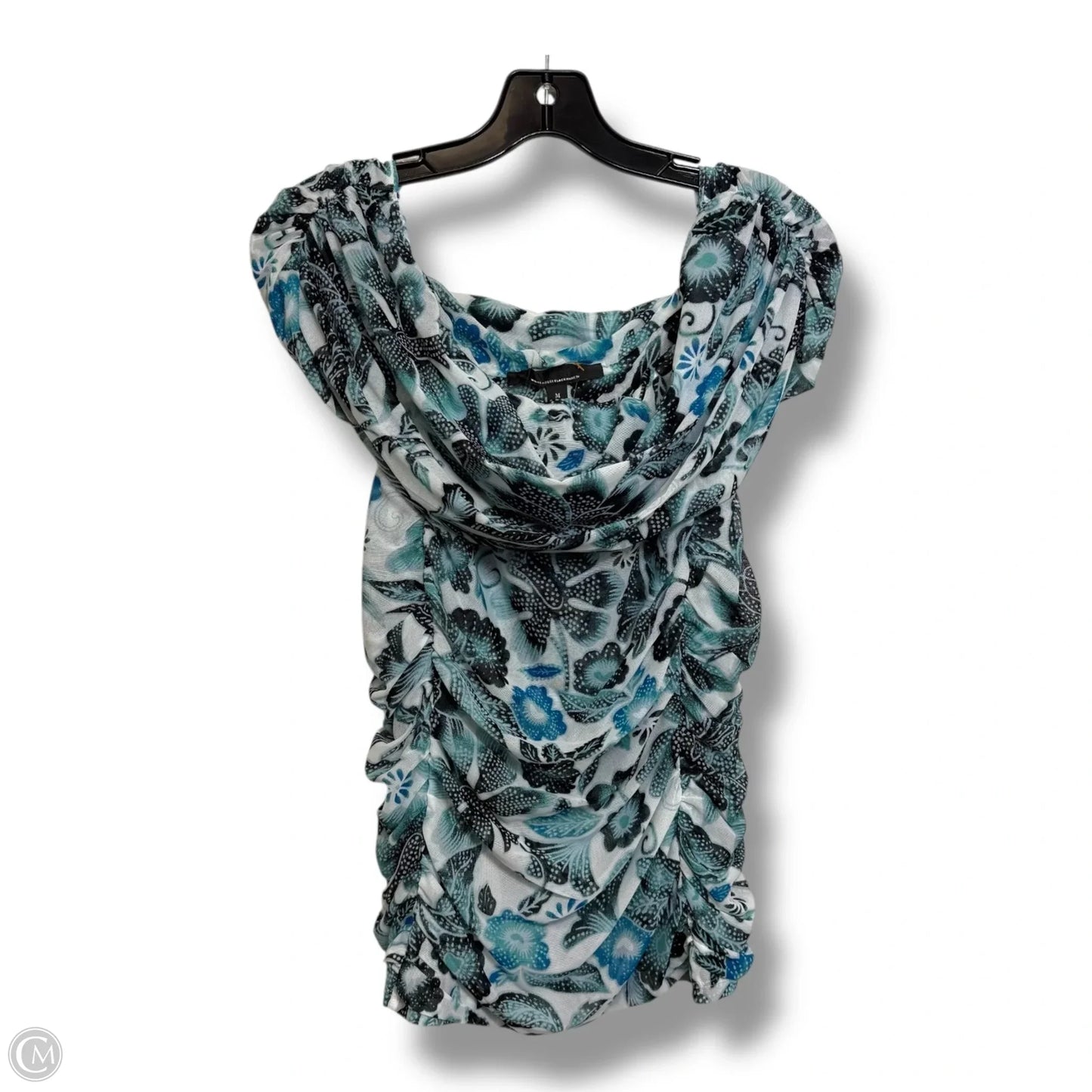 Top Sleeveless By White House Black Market In Floral Print, Size: M
