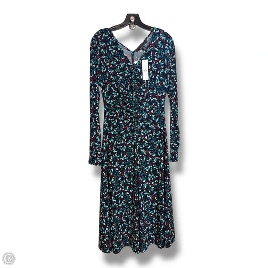 Dress Casual Midi By White House Black Market In Multi-colored, Size: Xs