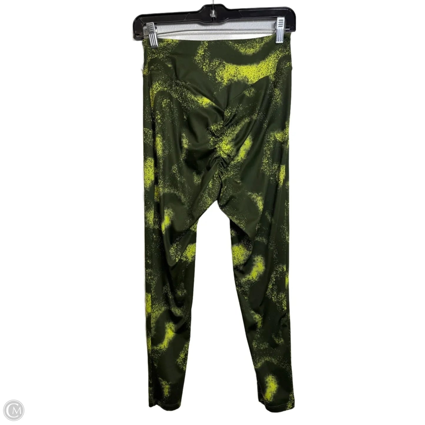 Athletic Leggings By Gym Shark In Green, Size: L