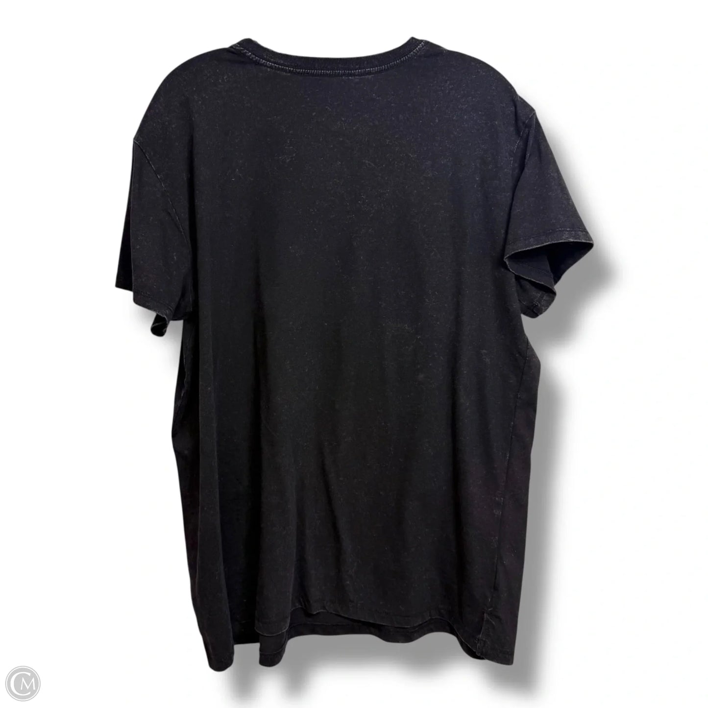 Top Short Sleeve By Maurices In Black, Size: Xl