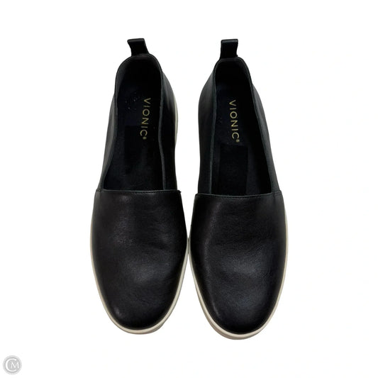 Shoes Flats By Vionic In Black, Size: 10