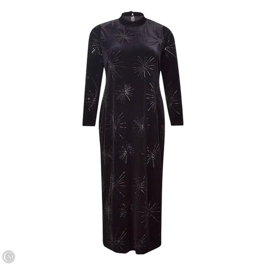 Dress Party Long By Torrid In Black, Size: L